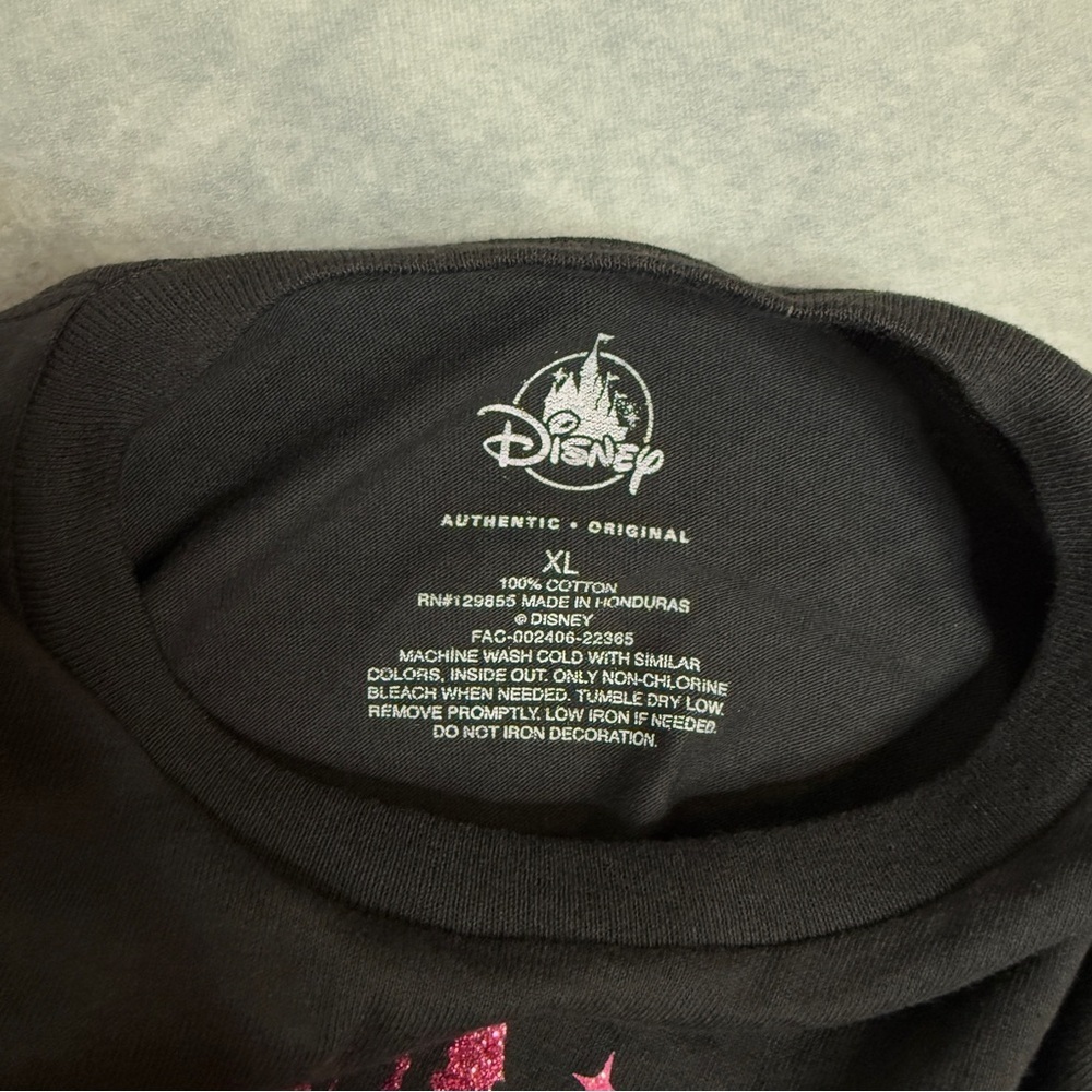 Disney Womens Shirt If You Need Me I'll Be In My Castle Black Size XL - Picture 6 of 9